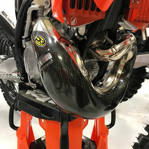 Carbon fiber stock exhaust - carbon,