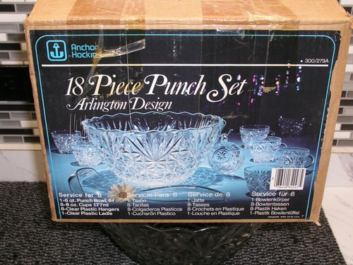 Punch bowl set vintage - punch, set.