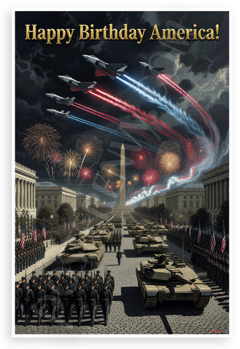 Happy birthday america - happy,