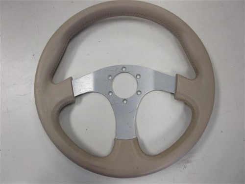 Steering wheel tan vinyl - vinyl, and