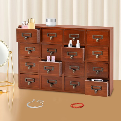 Wooden small desk chest - desk,