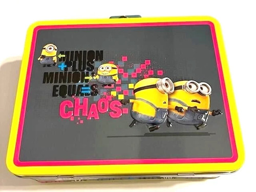 Despicable tin lunch box - despicable, me