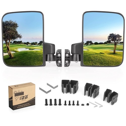 Golf cart side - side, mirrors