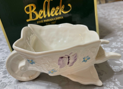 New belleek wheelbarrow - new, candy