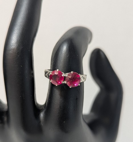 Vintage ruby doublet - ruby,