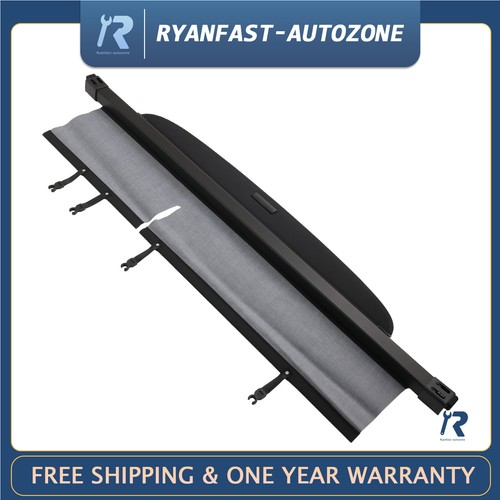 Cargo cover black retractable - cargo,