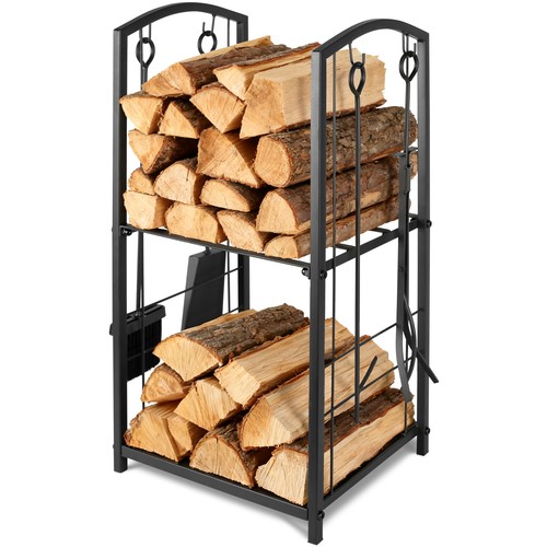 Tier fireplace log holder - 2,