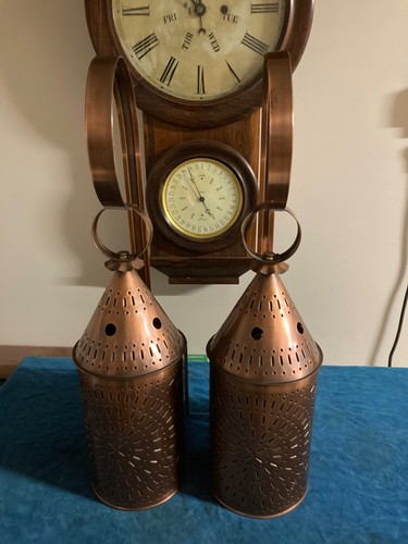 Vintage punched solid copper - solid,