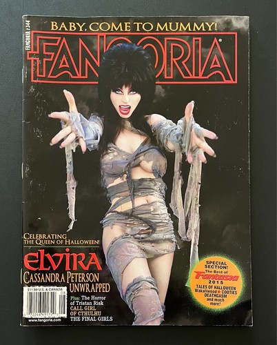 Fangoria issue 344 elvira - 344, rare