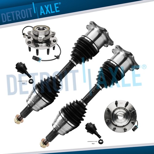 4wd front axles wheel - axles, hubs