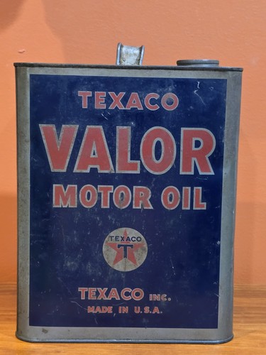 Vintage texaco valor gallon - texaco,
