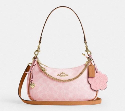 Nwt coach gold powder - gold, pink