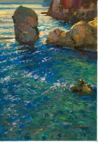 Original painting 34 cm - painting, 24