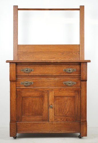Antique victorian oak bedroom - victorian,