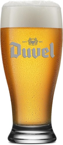 Duvel beer glass - duvel,