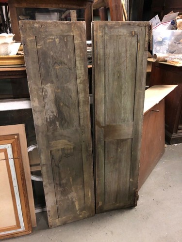 Pair c1790 paneled - paneled, house