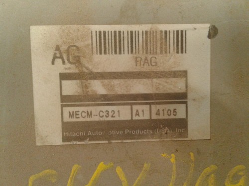 Used engine control - used, module