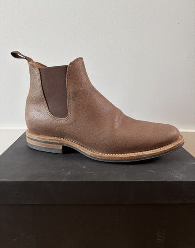 Viberg horween natural - natural, waxed