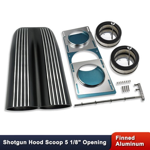 Finned air hood scoop - 20",
