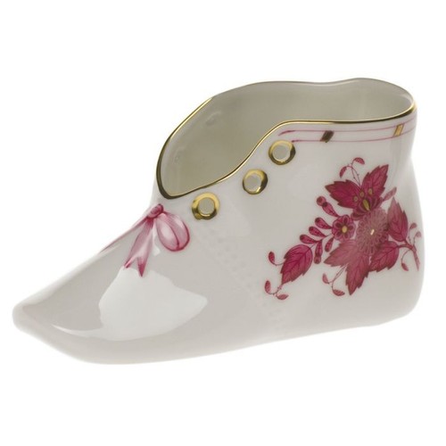 Herend baby shoe pink - baby, girl