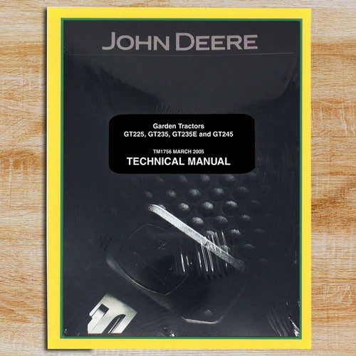 John deere gt235 gt225 - john,