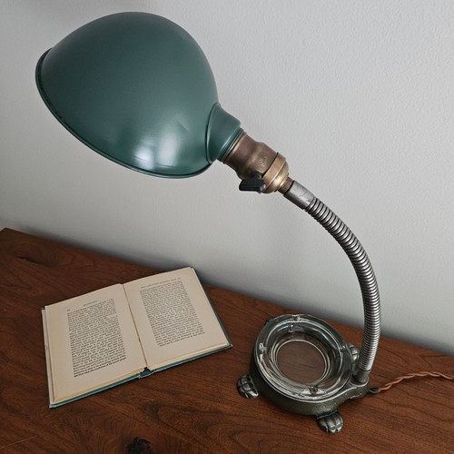 Vintage gooseneck desk lamp - vintage,