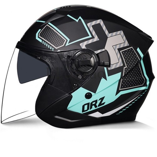 Dot motorcycle open - motorcycle, face