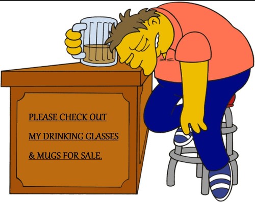 Large beer glass mug pint - 🍺,