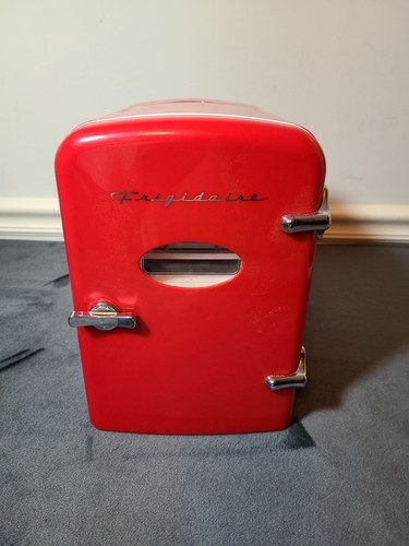 Refrigerator red retro mini - red,
