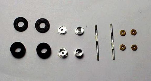 Jet aluminum screw hubs - aluminum, on