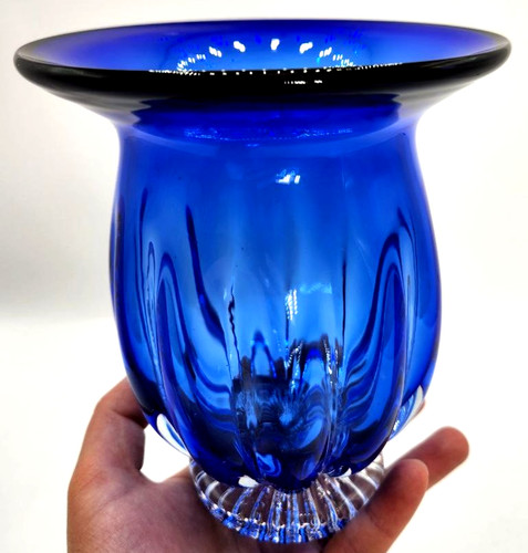 Cobalt blue art - cobalt, glass