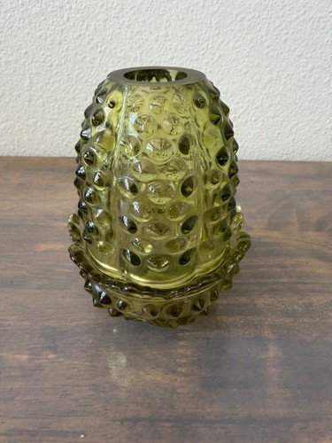 Fenton avocado green hobnail - avocado,