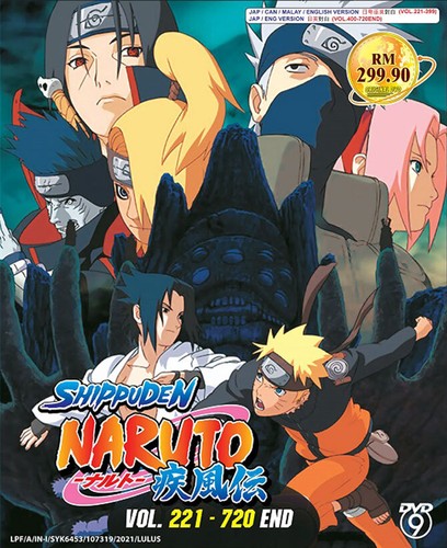 Anime dvd naruto - anime,