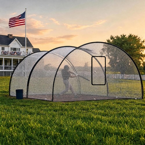 Portable baseball batting cage - portable,