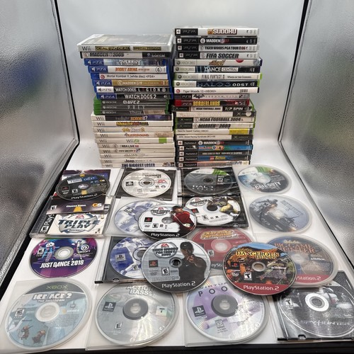 Huge lot video games - 62,