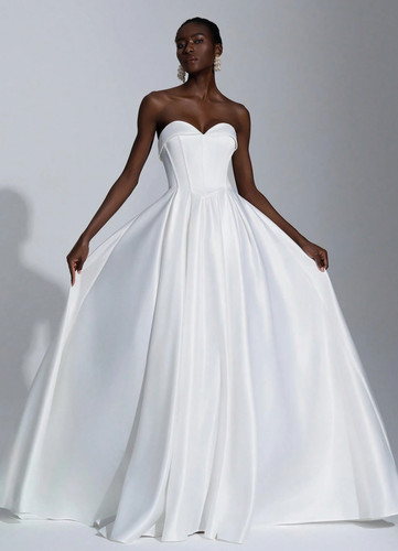 Vestido blanco novia largo - vestido,