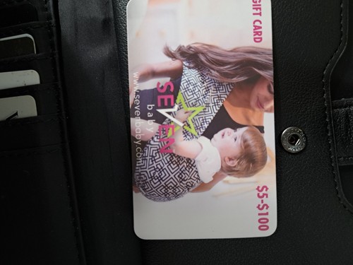 Seven baby gift card for - $40,