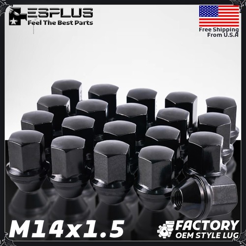 Tesla oem lug nut black - 20,
