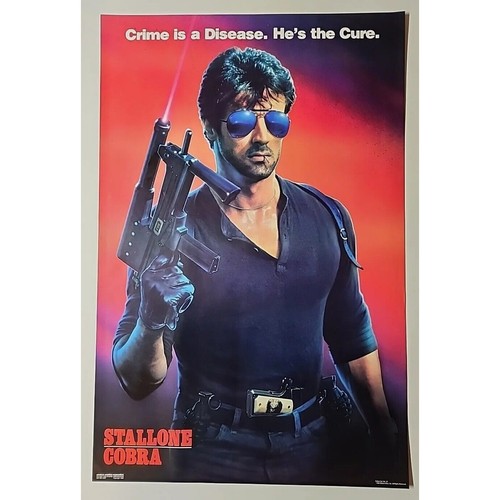 Vintage 1986 stallone cobra - stallone,