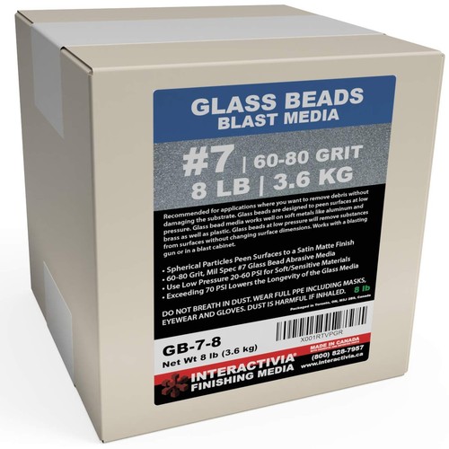 Glass beads lb or 3 - #7,