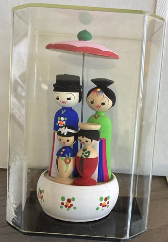 Vintage set korean - set, wooden