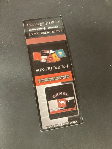 Matchbook cover camel - -,