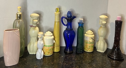 Avon decanters bottles - avon,