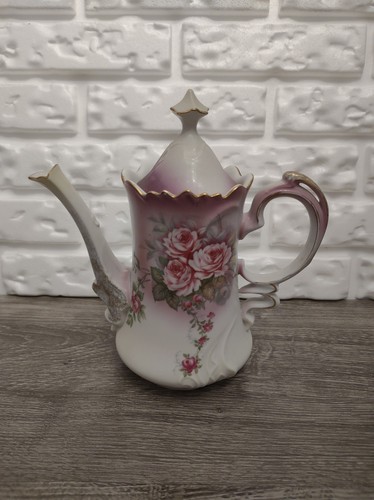 Vintage lefton pink roses 2690 - pink,