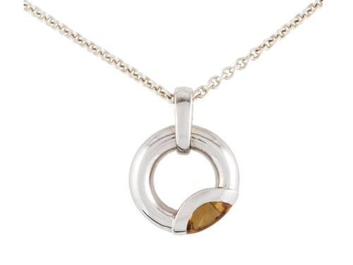 Movado citrine necklace - movado,