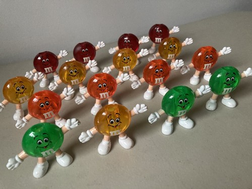 Vintage character figures - m&m,