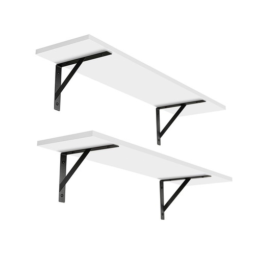 Inch white floating - floating, wall