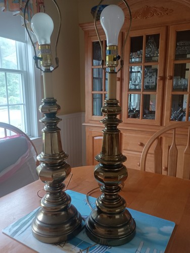 Beautiful pair brass table - beautiful,