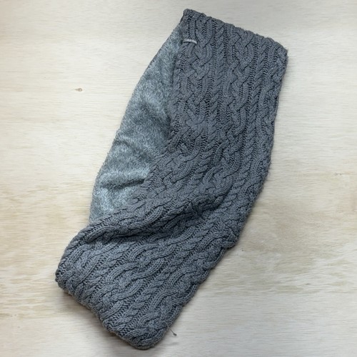 Calvin klein grey faux fur - grey,