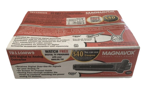 Magnavox tb110mw9 digital - tb110mw9,